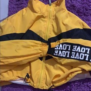 crop hoodie